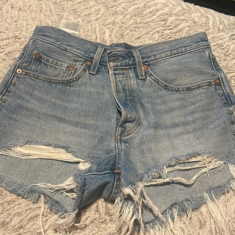 Levi denim shorts